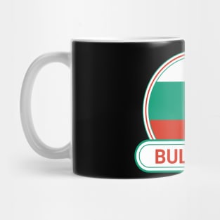 Bulgaria Country Badge - Bulgaria Flag Mug